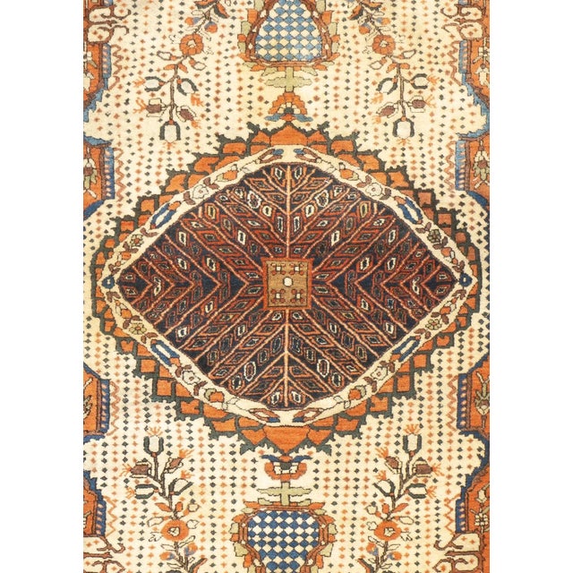 Late 18th Century Antique Persian Farahan Sarouk Rug 3'4'' x 4'11'' For Sale In New York - Image 6 of 12