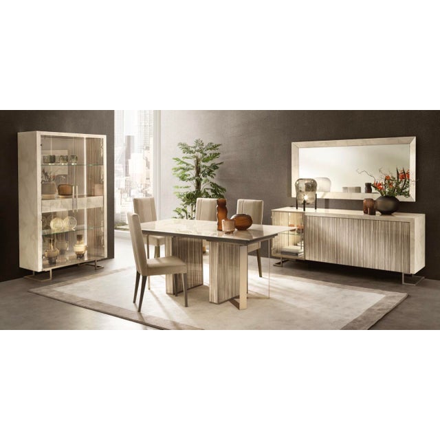 Casa Milano Luce 10-Piece Italian Extendable Dining Room Set For Sale - Image 9 of 9