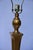 1950s Set of 4 Vintage Column Brass Table Lamps For Sale - Image 5 of 10