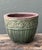 Vintage Glazed Ceramic Planter For Sale - Image 4 of 12