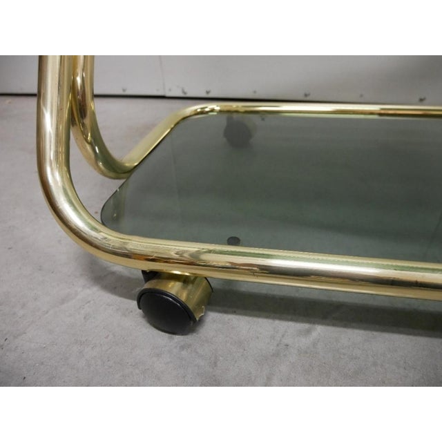 Brass Food Trolley from Morex, 1970s For Sale - Image 9 of 14