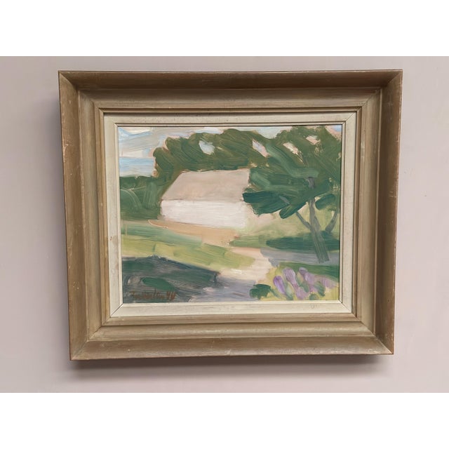 Tor Hörlin, Path, 1944, Oil on Panel, Framed For Sale - Image 18 of 18