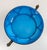 Blue Early 20th Century French Blue Opaline Glass and Silverplate Tazza Bowl For Sale - Image 8 of 18