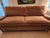 Wood Pair of William Alan Custom Mohair Sofas Manufactured in HighPoint Nc For Sale - Image 7 of 12