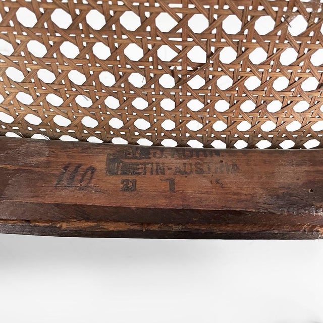 Austrian Armchair from Jacob & Josef Kohn, 1930s For Sale - Image 14 of 15