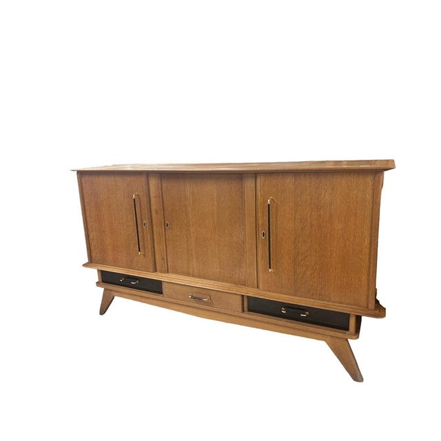 Charles Ramos Sideboard in Oak by Charles Ramos, 1950s For Sale - Image 4 of 16