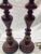 Traditional 1990s Burgundy Kelly Petersen Wildwood Designs Buffet Table Lamps - a Pair For Sale - Image 3 of 9