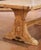 18th Century French Bleached Oak Monastery Refectory Farm Table on Trestle Base For Sale - Image 4 of 8