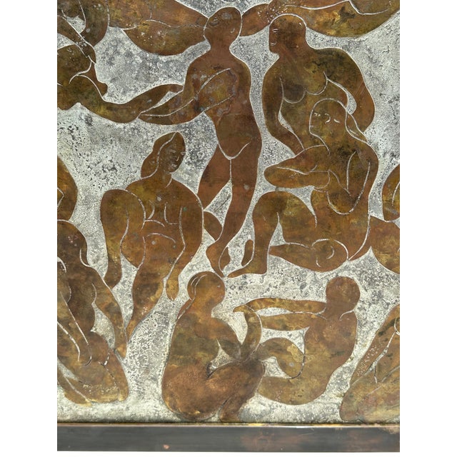 Philip and Kelvin LaVerne “Bathers” Coffee Table by Philip & Kelvin LaVerne For Sale - Image 4 of 12