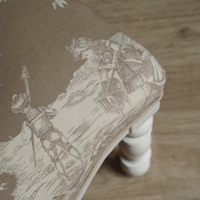 Wood Low Gründerzeit Chair with Turned Backrest For Sale - Image 7 of 10