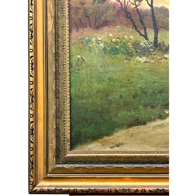An American Farm at Sunset by S. Salomon For Sale In San Francisco - Image 6 of 9