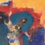 'Study in Marigold and Indigo, 1960' by Ruth Francken, Abstract Expressionist, New York, Paris, Oxford For Sale - Image 4 of 10