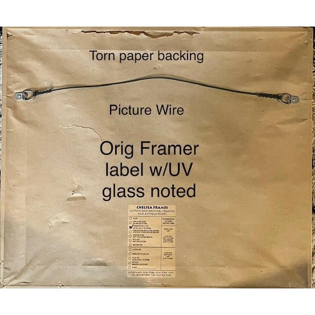 1960s Mid-Century Signed 1960's Francis Kelly Etching For Sale - Image 5 of 8