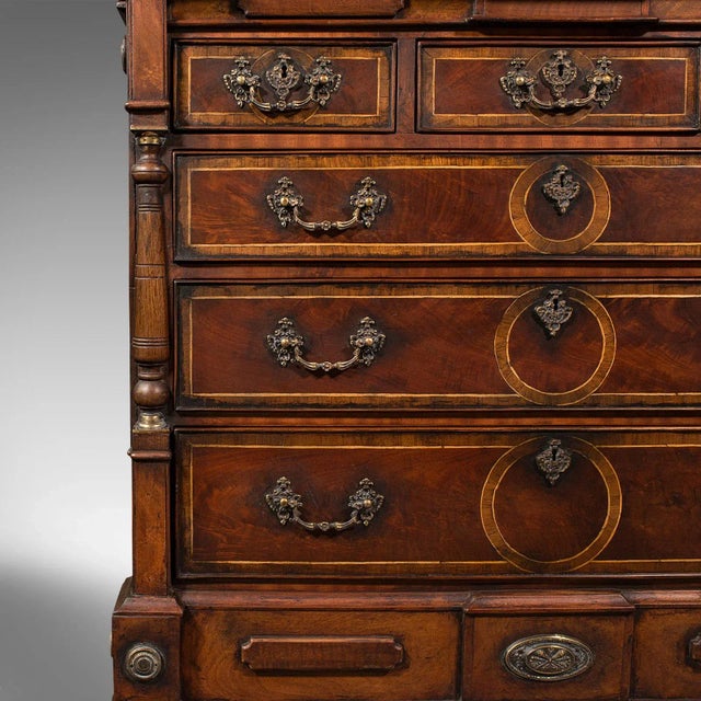 Vintage Decorative English Chest of Drawers For Sale - Image 9 of 13