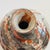 Late 20th Century Gray and Orange Studio Pottery Vase For Sale - Image 5 of 10