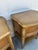 Mid 20th Century Pair of Vintage French Provincial Louis XV Style Gold Nightstands With Drawers For Sale - Image 5 of 12