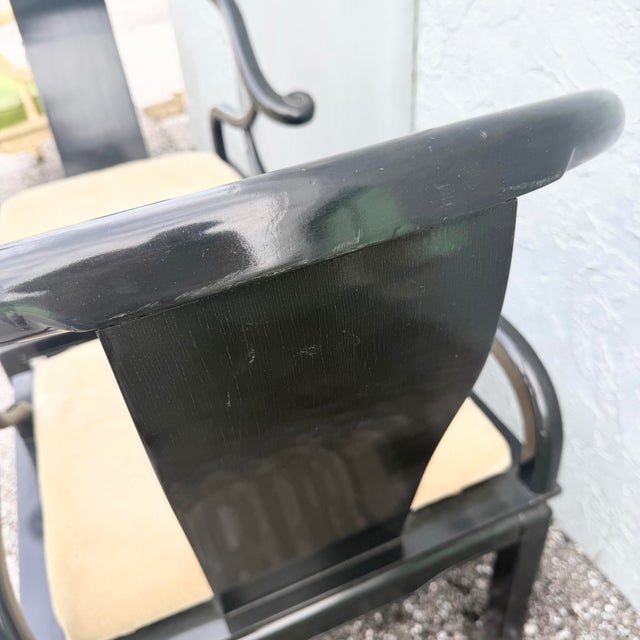 Jame Mont Style Horseshoe Chairs - A Pair For Sale - Image 10 of 10