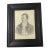 Antique Original 1800's Robert Burns Poet Pencil Drawing Mini Portrait Sketch For Sale