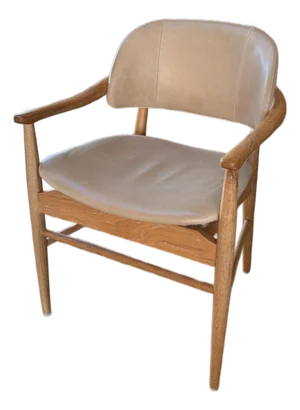 Four Hands Wood Arm Chair
