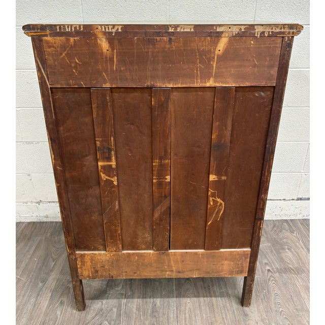 Antique American Federal Bowfront Chest of Drawers For Sale - Image 14 of 14