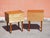 Wood Vintage Teak Veneer Bedside Tables, Denmark, 1960, Set of 2 For Sale - Image 7 of 13
