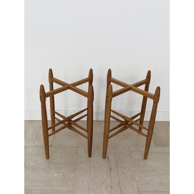 Scandinavian Coffee Tables attributed to Poul Hundevad, Denmark, 1960s, Set of 2 For Sale - Image 11 of 13
