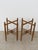 Scandinavian Coffee Tables attributed to Poul Hundevad, Denmark, 1960s, Set of 2 For Sale - Image 11 of 13