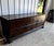 An extraordinary statement piece - a 77-inch hand-built plank coffer in the Spanish / Mudejar taste, with applied eight-...