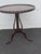 Weiman Furniture Pie Crust Flame Mahogany Round Side End Table 6631 For Sale In Miami - Image 6 of 12