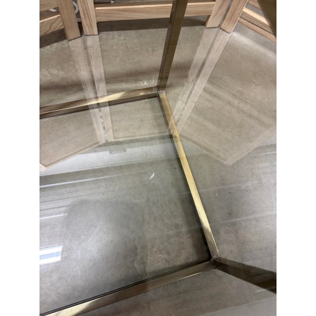Art Deco Cubical Accent Table Attributed to Johnston Casuals Furniture For Sale - Image 3 of 6