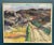 Original mid century swedish oil on panel – landscape by helge cardell – vintage & framed approx. 40 × 50 cm (15.7" ×...
