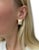 Contemporary Roberto Coin, 18k Rose Gold, Enamel and Diamond Earrings, Pair For Sale - Image 3 of 5