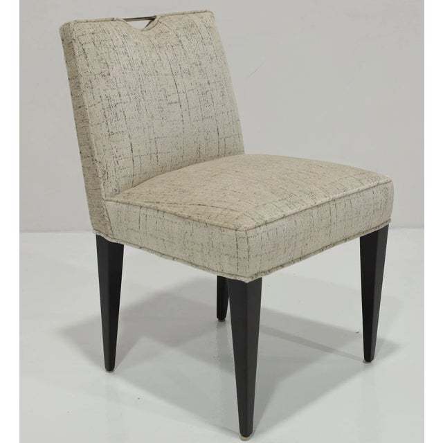 Edward Wormley for Dunbar Dining Chairs, Set of Eight – Linherr Hollingsworth Upholstery For Sale In Dallas - Image 6 of 11