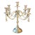 1980s Brass Five-Arm Candelabra With Tassels For Sale