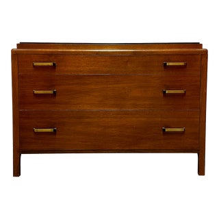 Vintage Art Deco 3 Drawer Dresser Chest For Sale