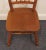 Brown Tell City Solid Hard Rock Maple Colonial Early American Dining Side Chair For Sale - Image 8 of 9