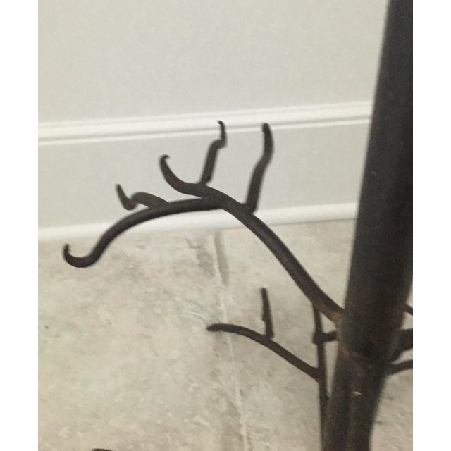 Antique Four Tier Handwrought Iron Game Rack For Sale - Image 4 of 13