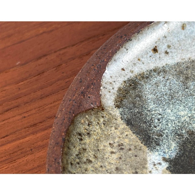 Mid-Century Danish Studio Pottery Bowl by G.P., 1960s For Sale - Image 6 of 13