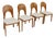 Vintage Danish Teak Dining Chairs by Niels Koefoed for Koefoeds Hornslet, 1960s, Set of 4 For Sale