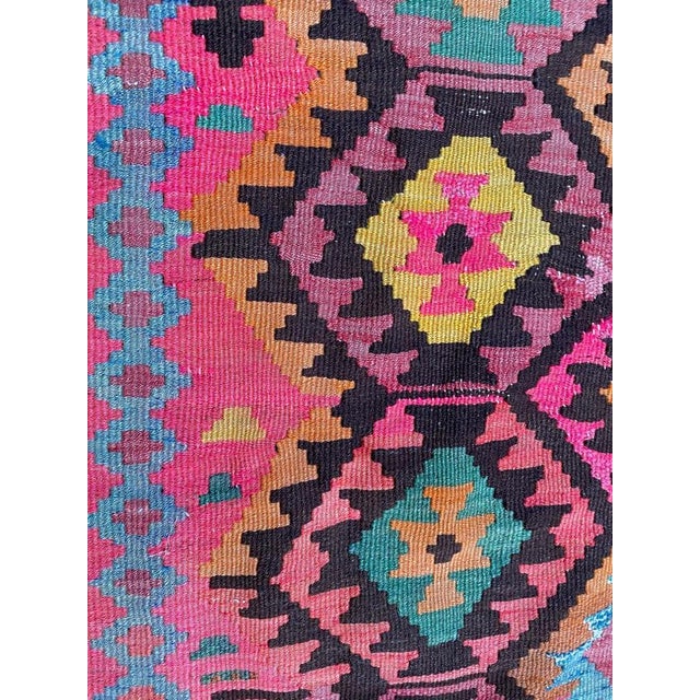 Large Vintage Turkish Kilim Rug, 1980s For Sale - Image 15 of 18