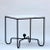 Wrought Iron and Marble 'Entretoise' Side Table by Design Frères For Sale - Image 9 of 9