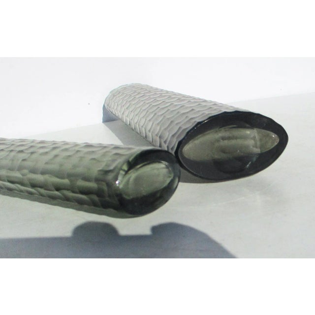 1990s Art Glass Vases - Set of 2 For Sale In New York - Image 6 of 8