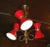 Modern Three-Light Chandelier For Sale - Image 3 of 9