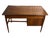 Mid-Century Modern Midcentury Bassett Artisan Walnut Writing Desk For Sale - Image 3 of 8