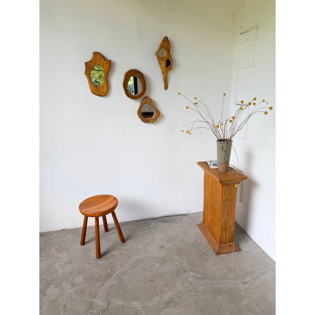 1960s Pine Stool attributed to Charlotte Perriand for Les Arcs, 1960s For Sale - Image 5 of 18