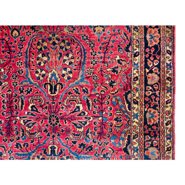 Early 20th Century Persian Sarouk Rug For Sale - Image 10 of 15