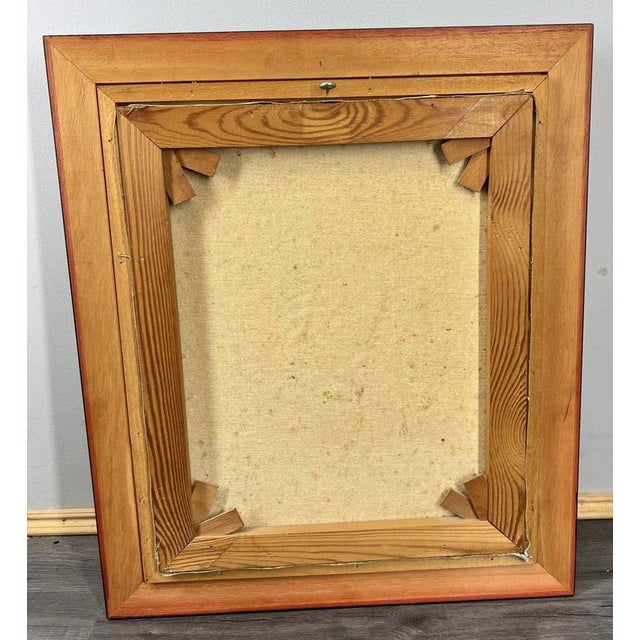 Unknown, Untitled, Oil on Canvas, Framed For Sale - Image 9 of 10