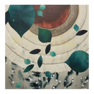 "Knock, Knock" Original Contemporary Abstract Painting by Mel Rea For Sale