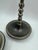 Metal Mid-Century Brushed Chrome Bobbin Candlestick Holders Set Taper by Stoff Nagel, 1950s, Set of 2 For Sale - Image 7 of 15