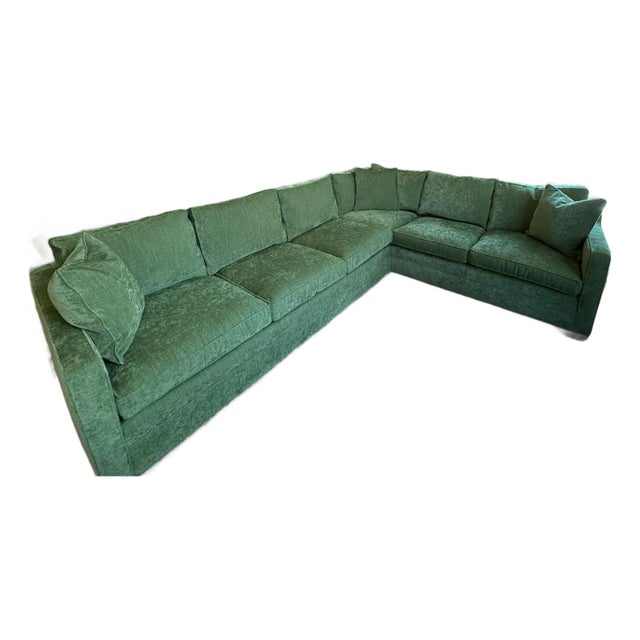 Vanguard Custom American Bungalow Collection 647 Stanton Sectional Sofa For Sale